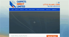Desktop Screenshot of carpetsdirect.ie