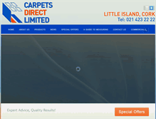 Tablet Screenshot of carpetsdirect.ie
